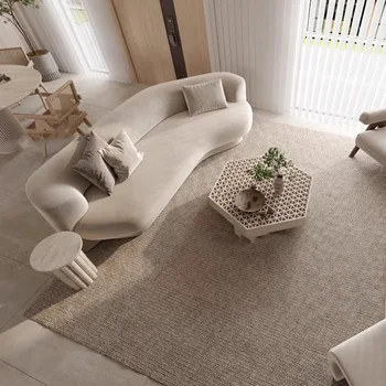 Autor Replika Minimalistický Obývacia Izba Gauč Luxusné Relaxačné Muebles Para El Hogar Biela Pohovka Moderné Lenivý Nábytok Do Obývacej Izby
