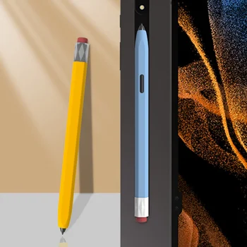 Peračník Pre Samsung Galaxy Tab S6 Lite S7 a S8 & S7 Plus & S7 FE a S8 Plus S9 Ultra S9 FE+ Tekutý Silikónový Kryt, Stylus Pen