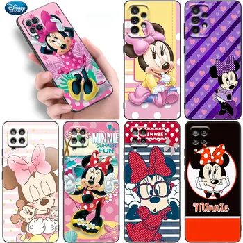 Disney Minnie Mouse, Baby, Dievčatá obal Pre Samsung Galaxy A53 A52S A73 A72 A12 A13 A32 A33 A22 A23 5G A21S A31 A50 A51 A70 A71