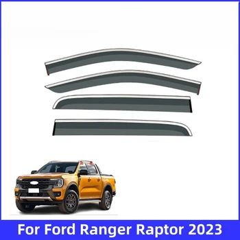 Auto Bočné Okno Clonu Dažďa Lamely Stráže pre Ford Ranger Raptor 2023 Vonkajšie Príslušenstvo