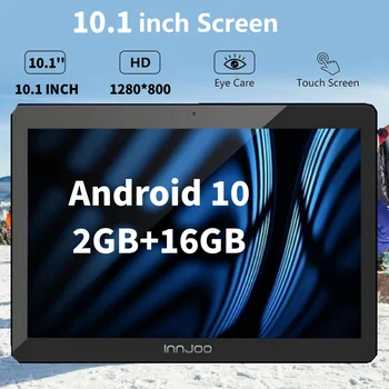 Android 10 Tablet PC RAM 2GB ROM 16GB 10.1 PALCOVÝ F106 Plus 3G Hovoru MTK6580 Quad Core Batérie 4000mAh Dual Camera