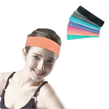 Anti-slip sweatband tenis jogy basketbal, beh športové bežecké športy potu hlave vlasy sweatband