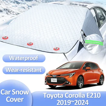 Auto Snehovej pokrývky pre Toyota Corolla E210 Auris Allion 2019~2024 Zimné Anti-Frost prednom skle Ľad Protecti Exteriéru Auto Accessorie