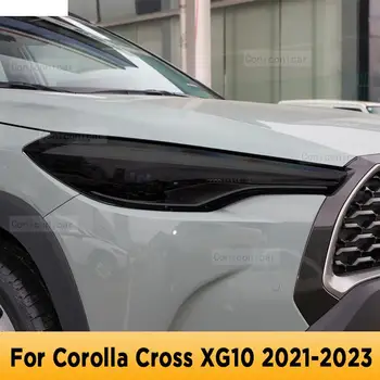 Pre Toyota Corolla Kríž XG10 2021-2023 Auto Exteriéru Svetlometu Anti-scratch Predné Lampy Odtieň TPU Ochranný Film Príslušenstvo