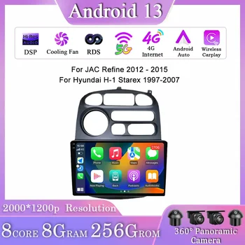 Autorádio Prehrávač Hyundai H-1 Starex 1997 - 2007 Android Auto Wireless Carplay Multimediálne Stereo Navigáciu, Fotoaparát, GPS Nástroje