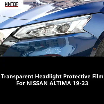 Pre NISSAN ALTIMA 19-23 TPU Transparentné Svetlometu Ochranný Film, Svetlometu Ochrany,Filmové Úpravy