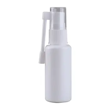 Veľkoobchod 30ml Plastové Nosový Sprej Fľaša 1oz Prázdne PE Nosovej Atomizers, Otočná Hmlu Prenosné Fľaše Cestovanie