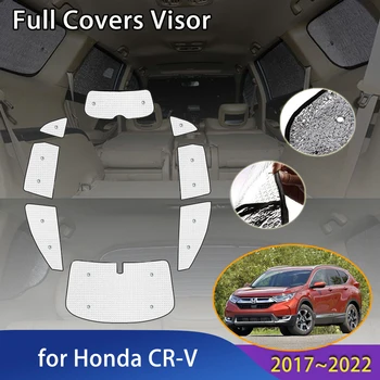 Auto Plné Pokrytie Slnečníky Na Honda CR-V CRV CR V Roku 2017~2022 Príslušenstvo Anti-UV žiarenie čelné Sklo Odrážajúce Kryt slnečník Clonu