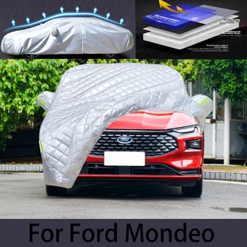 Pre Ford Mondeo Auto zdravas ochranný kryt Auto dažďu ochrane proti poškriabaniu laku peeling ochranu auto oblečenie