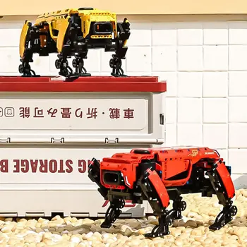 15066 Technické Robot Hračky APP&RC Motorizované Boston Dynamics Veľký Pes Model AlphaDog Stavebné kamene, Tehly Deti Darček