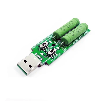 1 Kus USB Odpor Elektronické Záťaže S Prepnúť Nastaviteľné 5V1A/2A/3A Kapacita Batérie Napätie Vypúšťanie Odpor Tester