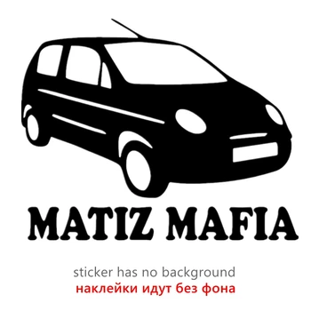 Auto Nálepky MATIZ MAFIA Auto Odtlačkový Nepremokavé Nálepky na Zadný Nárazník Okno Vinyl ,15 cm*12 cm