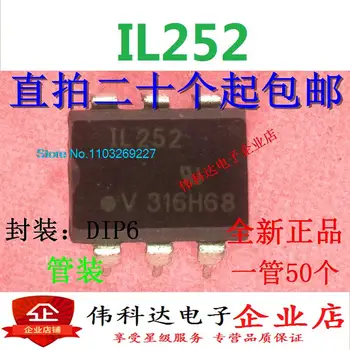 (10PCS/LOT) IL252DIP-6 Nový, Originálny Zásob Energie čip