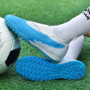 Krytia-kvalitný Futbal topánky Messi Súťaže školenia topánky Anti slip odolný proti opotrebeniu Fustal na Futbal, topánky Chuteira Spoločnosti obuvi