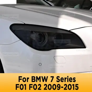 Pre BMW 7 Series F01 F02 2009-2015 Auto Exteriéru Svetlometu Anti-scratch Predné Lampy Odtieň TPU Ochranný Film Opravy Príslušenstvo