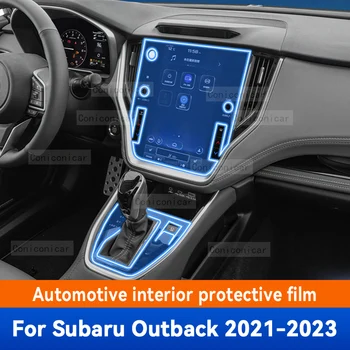 Pre SUBARU Outback 2023 2022 2021 Prevodovka Panel Navigačný Panel Automobilový priemysel Interiér Ochranný Film TPU Anti-Scratch