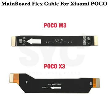 Pre Xiao POCO X3 Pro M3 Hlavnej Doske Doske Doske Pripojenie Usb Nabíjanie Flex Kábel