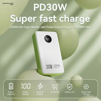 Power Bank Rýchlo Nabíjačka 22.5 W Prenosný Výkonný 20000mAh veľkokapacitný Externý Batérie Powerbank pre iPhone 13 14 Xiao