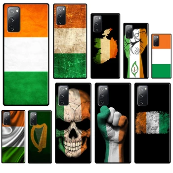 Írsko Írsky Vlajky obal Pre Samsung Galaxy S21 S22 S23 Ultra S8 S9 S10 Plus Poznámka 10 Poznámka 20 Ultra S20 FE Kryt