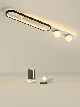 Nordic Minimalistický LED Stropné Svietidlo využíva Pre Jedálne, Spálne, Chodby, Chodby Biela Stmievateľné Diaľkové Ovládanie Domáce Dekorácie