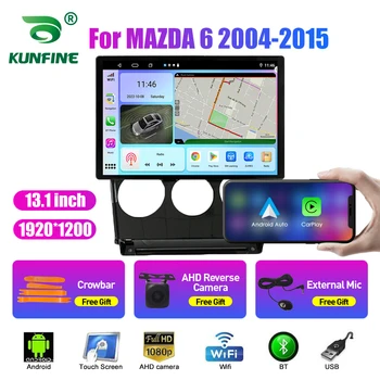 13.1 palcov autorádia Pre MAZDA 6 2004-2015 Auto DVD, GPS Navigácie Stereo Carplay 2 Din Strednej Multimediálne Android Auto