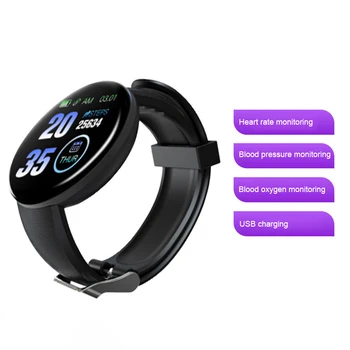 Nové Inteligentné Hodinky Vysoká Citlivosť Dotykového Displeja Monitorovanie Spánku Zdravie Multi-sport Mode náramkové hodinky Vhodné Pre Každodenný Život