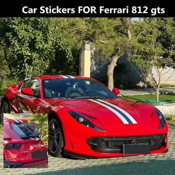 Auto Samolepky PRE Ferrari 812 gts Telo Exteriérové Dekorácie Vlastné módne Športové Preteky Kotúča Filmu