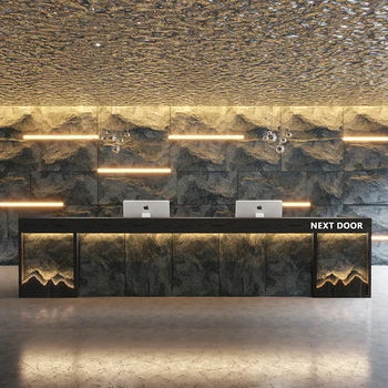Drevené Luxusný Bar Tabuľka Black Nočný Klub Partion Dizajn Skladovanie Bar Jedálenský Stôl Priemyselné Strednej Mesa Porovnanie Bytový Nábytok