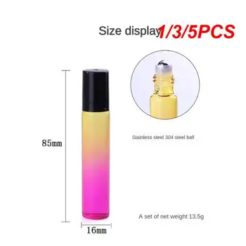 Gradient Farba Skla Esenciálny Olej, Fľaša Prenosné Cestovné Kozmetické Parfum Spray Poleva Sklo Naplniteľné Fľaše