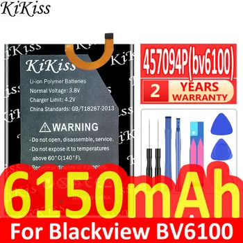6150mAh KiKiss výkonnú Batériu 457094P (bv6100) pre Blackview BV6100 BV 6100