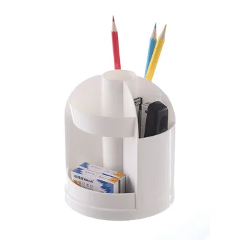 1PCS Multi funkcia otočný držiak na pero v kancelárii pero ceruzka políčka v kancelárii ceruzka čistej ploche skladovanie