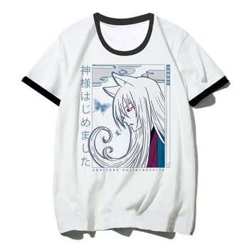 Tomoe Kamisama Kiss t shirt ženy Japonský Y2K harajuku tričko dievča anime comic oblečenie
