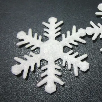 30pcs 40 mm snehová Vločka Appliques Svadobné/Vianočné Šitie Dekorácie, Remeselné KUTILOV, remeselníkov A045