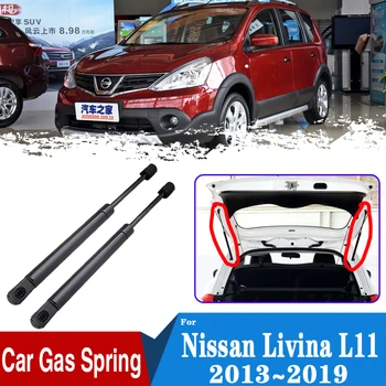 Pre Nissan Livina L11 2013~2019 Auto Zadný Kufor, Zadné Dvere Boot Plyn Šok Vzpery Klapky Zdvihnúť Podporuje Auto Príslušenstvo, Hydraulické Tyče