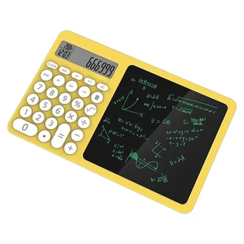 B95D Prenosné LCD Písanie Doska s Integrovaným Kalkulačka pre Matematický Výpočet